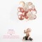 60 Pack Rose Gold Balloons - Includes White Balloons and Confetti Balloons with Ribbon | Ideal for Bridal, Baby Shower, Graduation, and Engagement Party Decorations